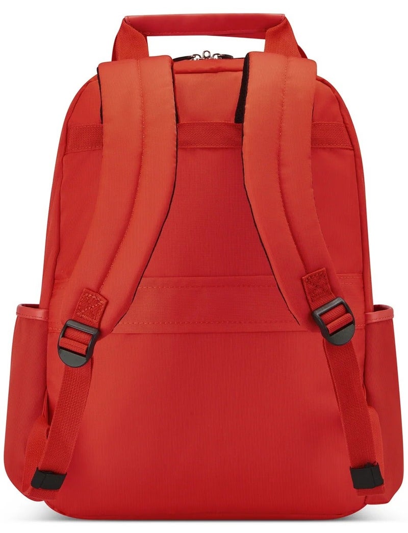 UNITED COLORS OF BENETTON Color Block Tote 15.6" Softside Laptop Backpack - Red - Image 4